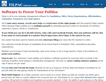 Tablet Screenshot of filpac.com